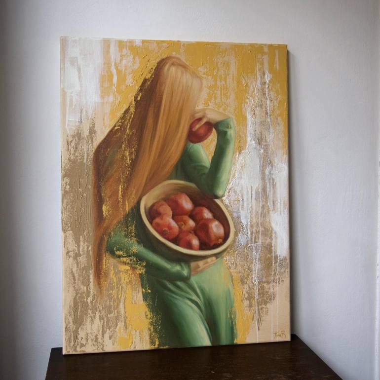 Original Women Painting by Anna Bernadskaya