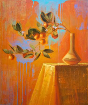 Original Contemporary Still Life Paintings by Anna Bernadskaya