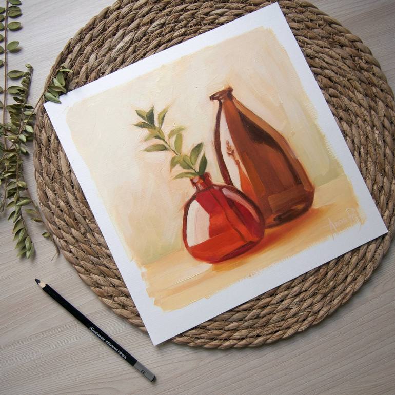 Original Still Life Painting by Anna Bernadskaya