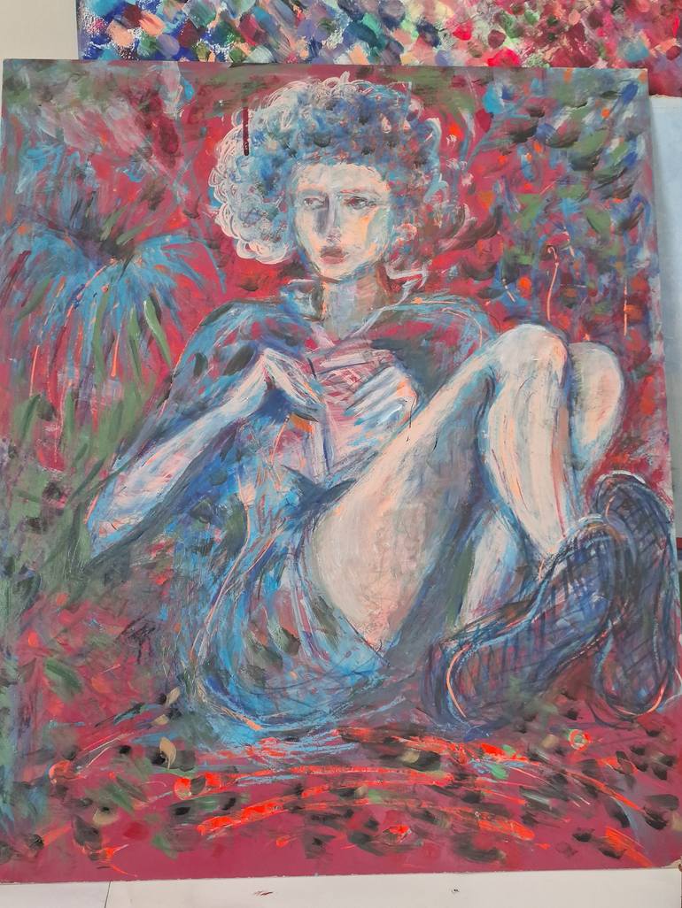 Original Body Painting by Jenny Yusupov