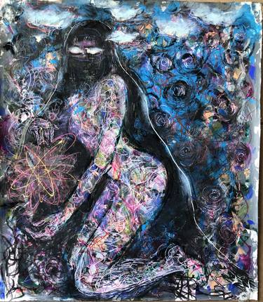 Print of Abstract Women Paintings by Jenny Yusupov