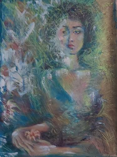 Original Fine Art Women Paintings by Jenny Yusupov