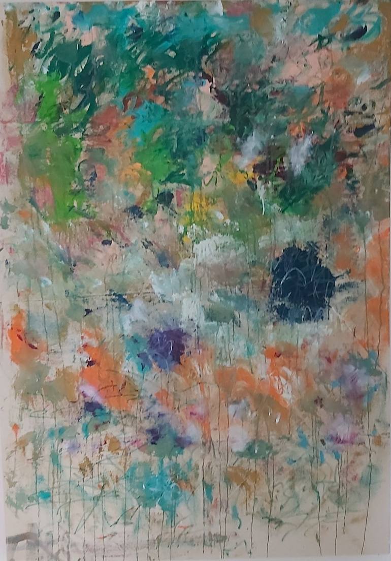 Original Abstract Painting by Jenny Yusupov