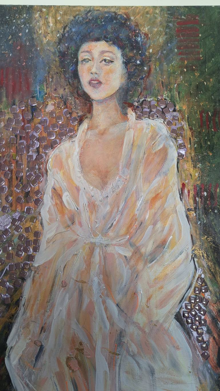 Original Women Painting by Jenny Yusupov