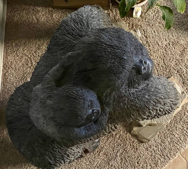 Original Realism Animal Sculpture by Wesley Smith