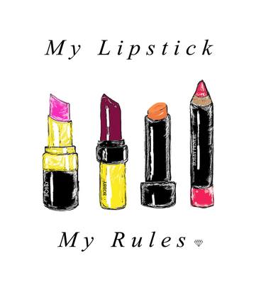 My lipstick my rules thumb