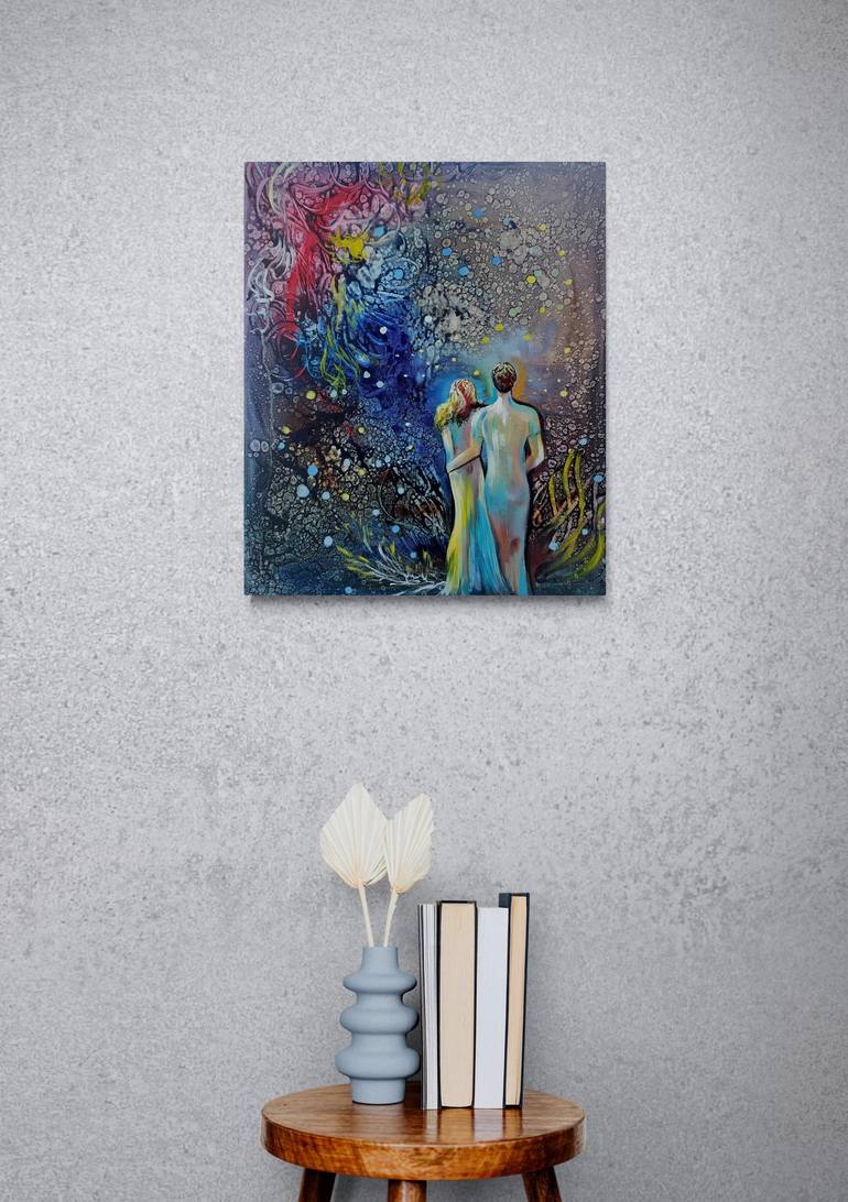 Original Family Painting by Margo Tartart