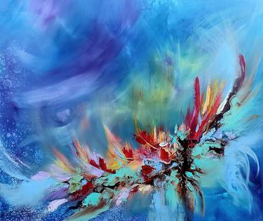 Original Abstract Expressionism Abstract Paintings by Margo Tartart