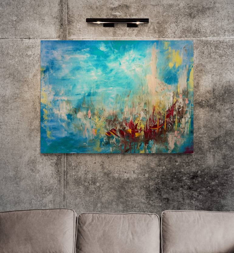 Original Expressionism Abstract Painting by Margo Tartart