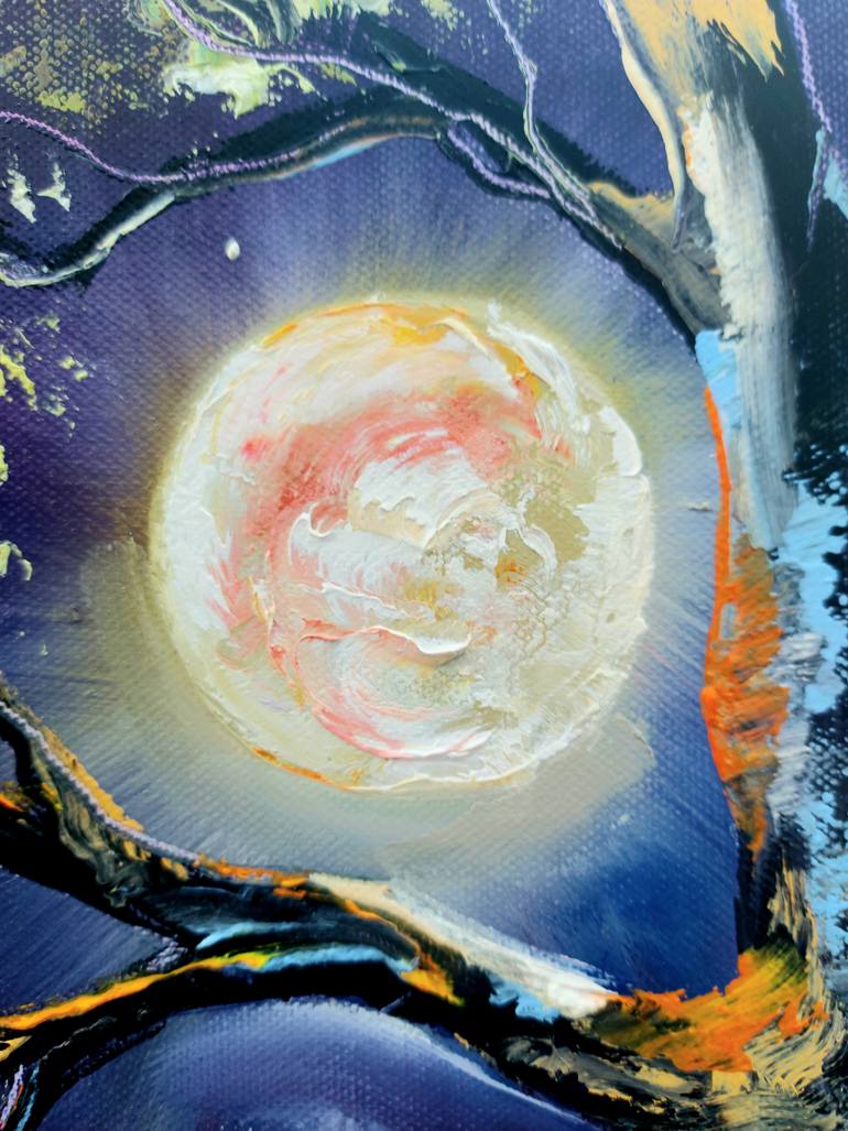 Original Abstract Expressionism Landscape Painting by Margo Tartart