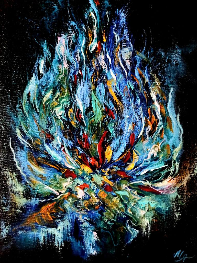 Print of Art Deco Abstract Paintings by Margo Tartart
