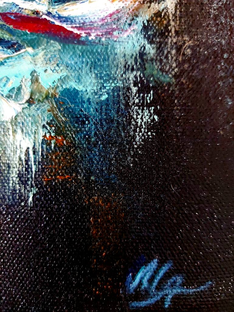 Original Art Deco Abstract Painting by Margo Tartart