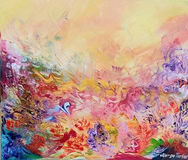 Print of Abstract Expressionism Abstract Paintings by Margo Tartart