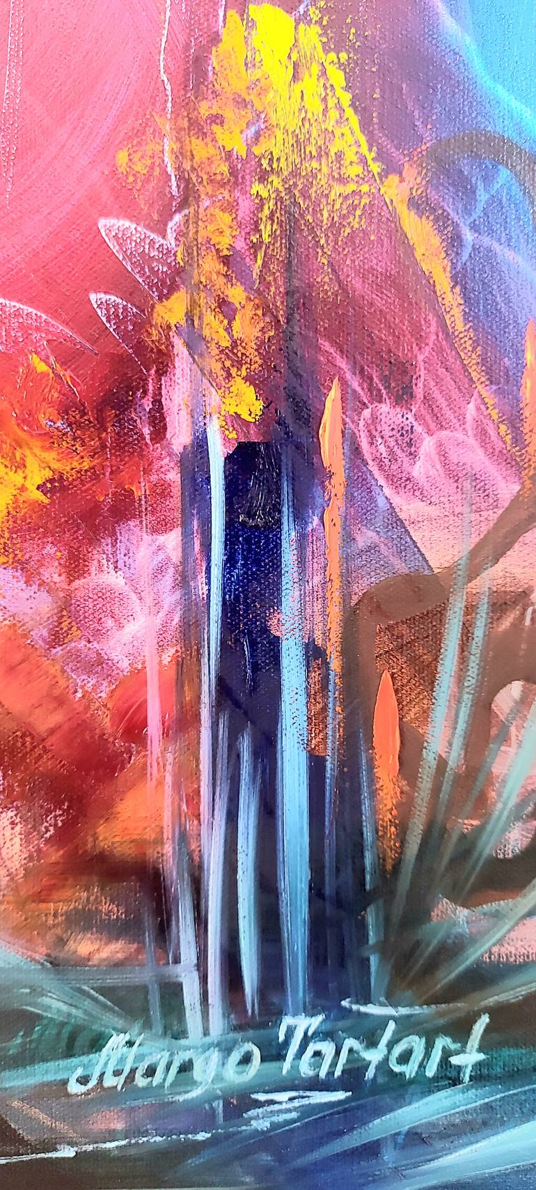 Original Art Deco Abstract Painting by Margo Tartart