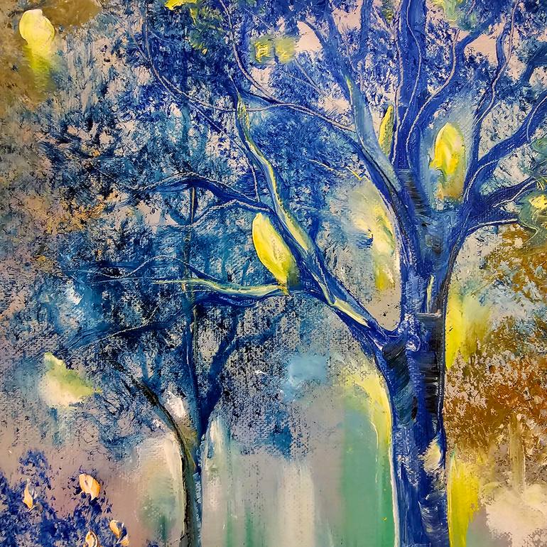 Original Impressionism Garden Painting by Margo Tartart