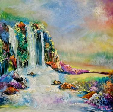 Original Impressionism Landscape Painting by Margo Tartart