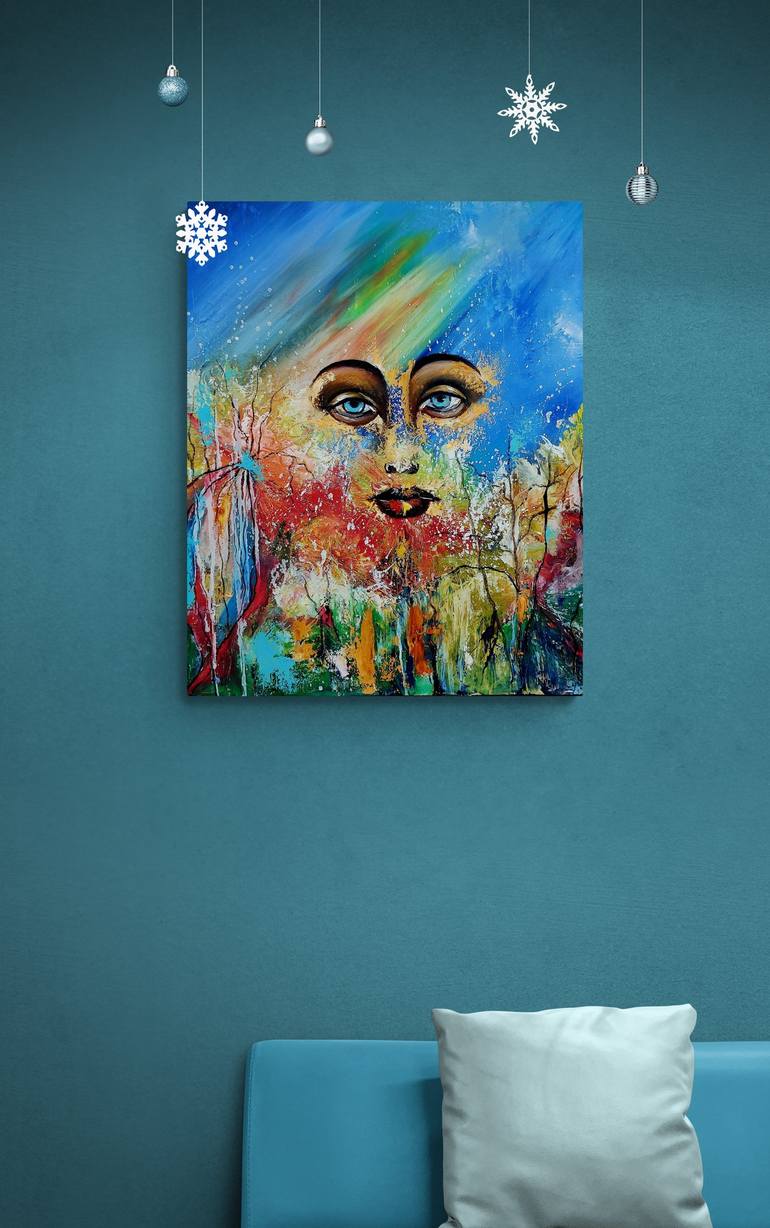 Original Abstract Painting by Margo Tartart