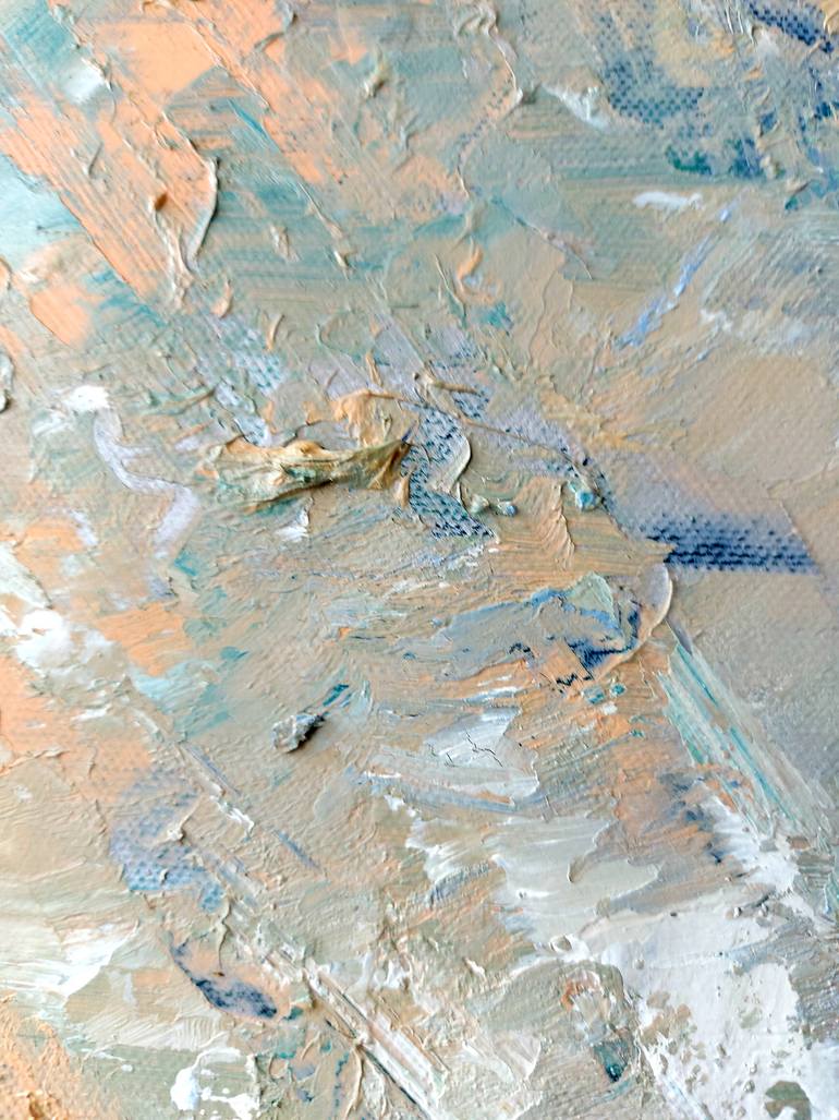 Original Abstract Botanic Painting by Margo Tartart