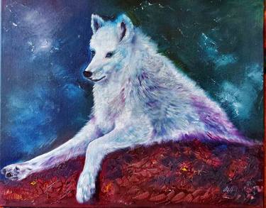 Original Expressionism Animal Paintings by Margo Tartart