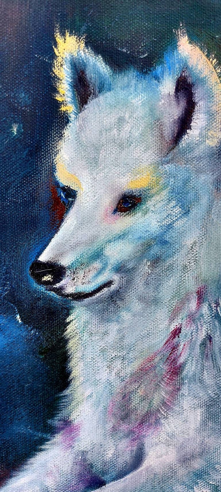 Original Expressionism Animal Painting by Margo Tartart