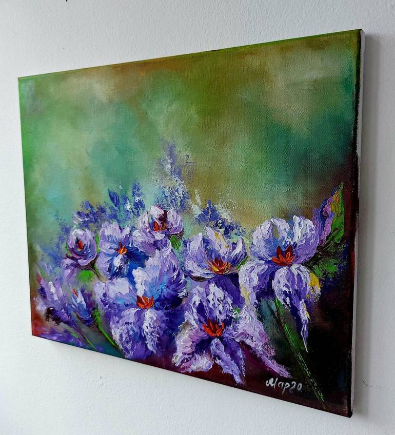 Original Floral Painting by Margo Tartart