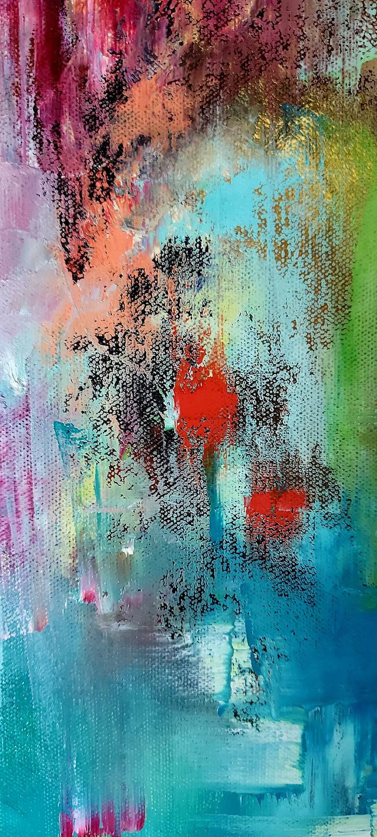 Original Abstract Painting by Margo Tartart