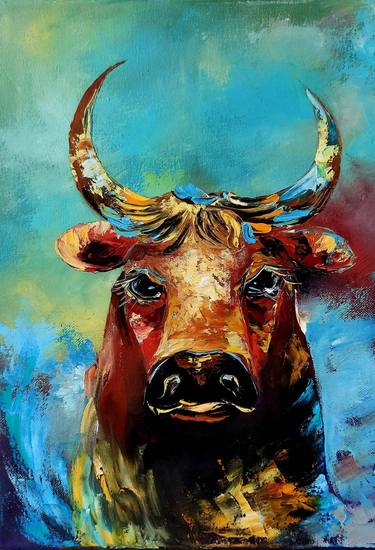 Print of Abstract Animal Paintings by Margo Tartart