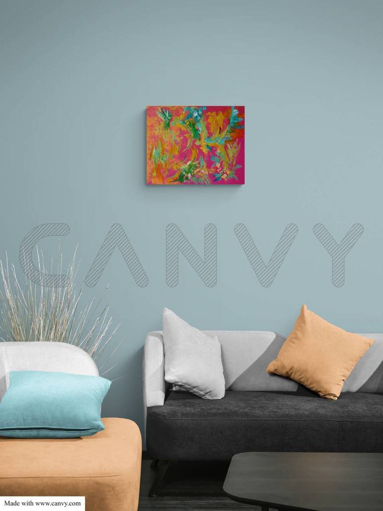 Original Abstract Painting by Margo Tartart