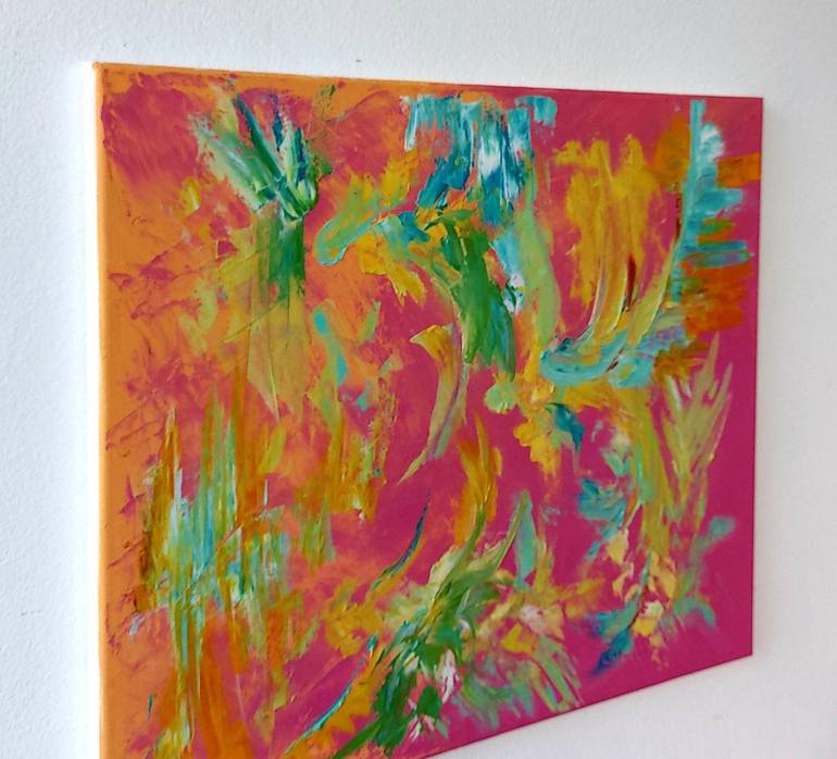 Original Abstract Expressionism Abstract Painting by Margo Tartart