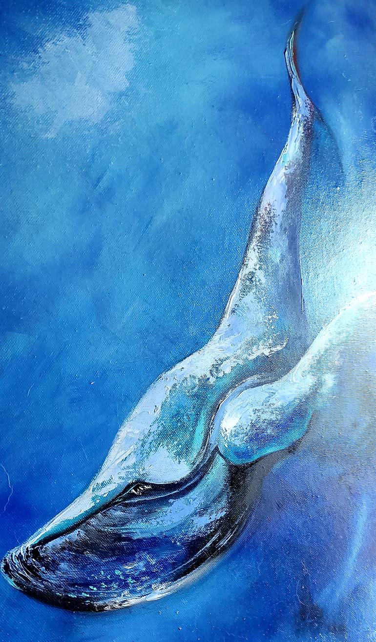Original Impressionism Animal Painting by Margo Tartart