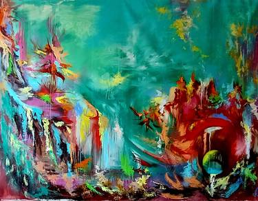 Print of Abstract Expressionism Abstract Paintings by Margo Tartart