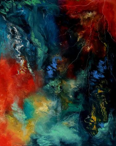 Print of Abstract Expressionism Abstract Paintings by Margo Tartart