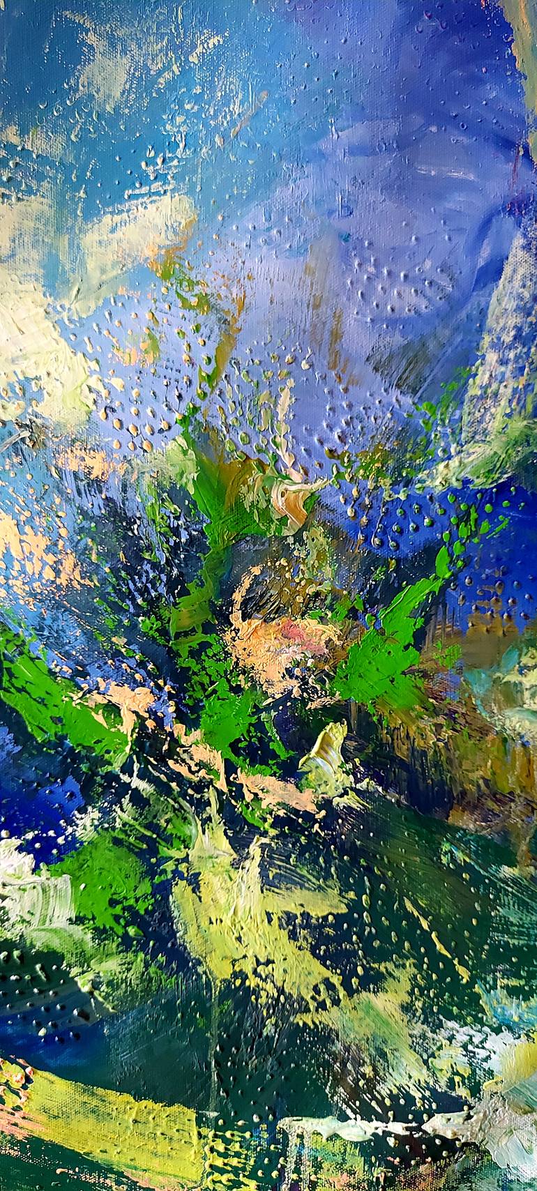 Original Abstract Expressionism Abstract Painting by Margo Tartart