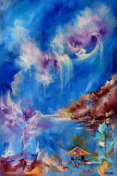 Print of Abstract Fantasy Paintings by Margo Tartart