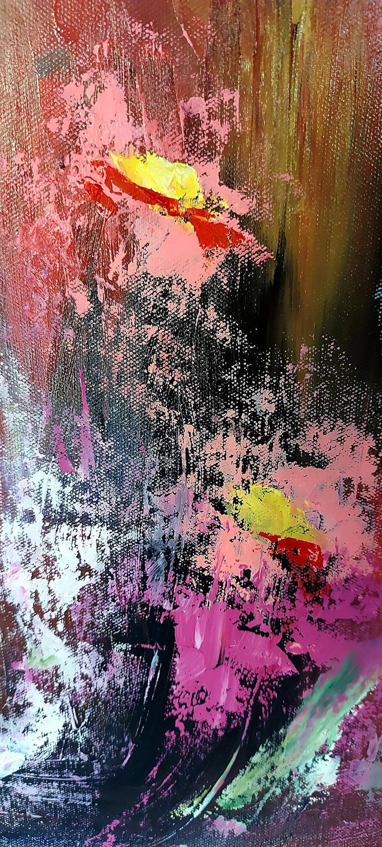 Original Abstract Nature Painting by Margo Tartart