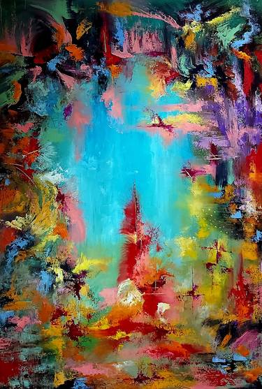 Original Abstract Paintings by Margo Tartart