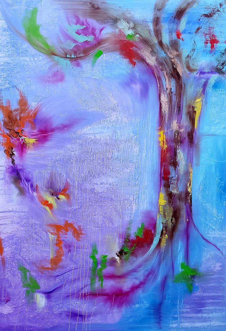 Print of Abstract Nature Paintings by Margo Tartart