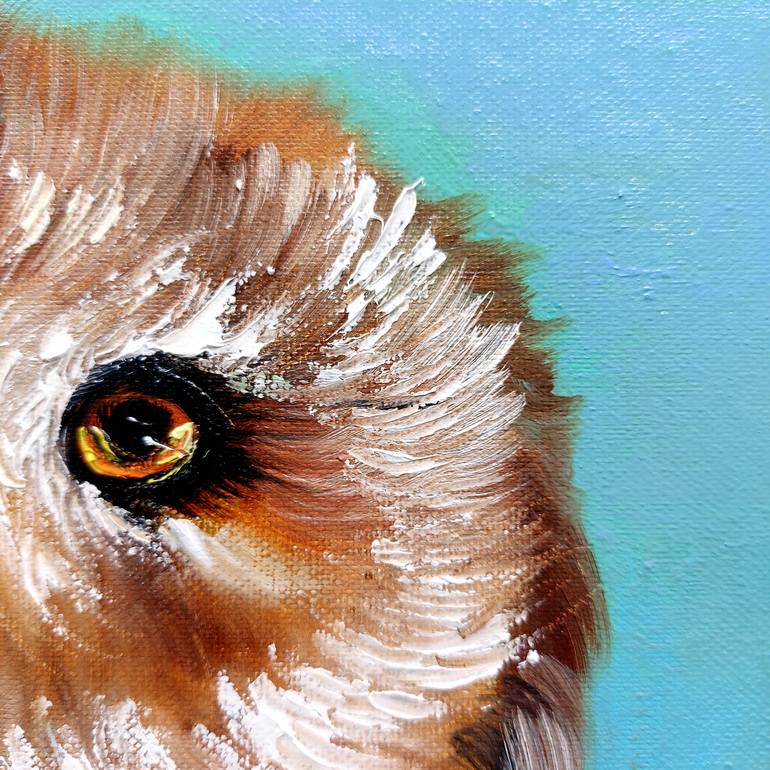 Original Expressionism Animal Painting by Margo Tartart
