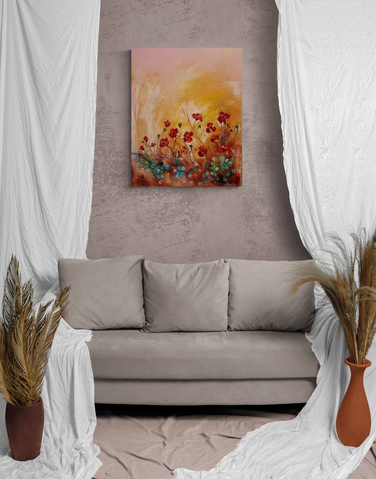 Original Expressionism Botanic Painting by Margo Tartart