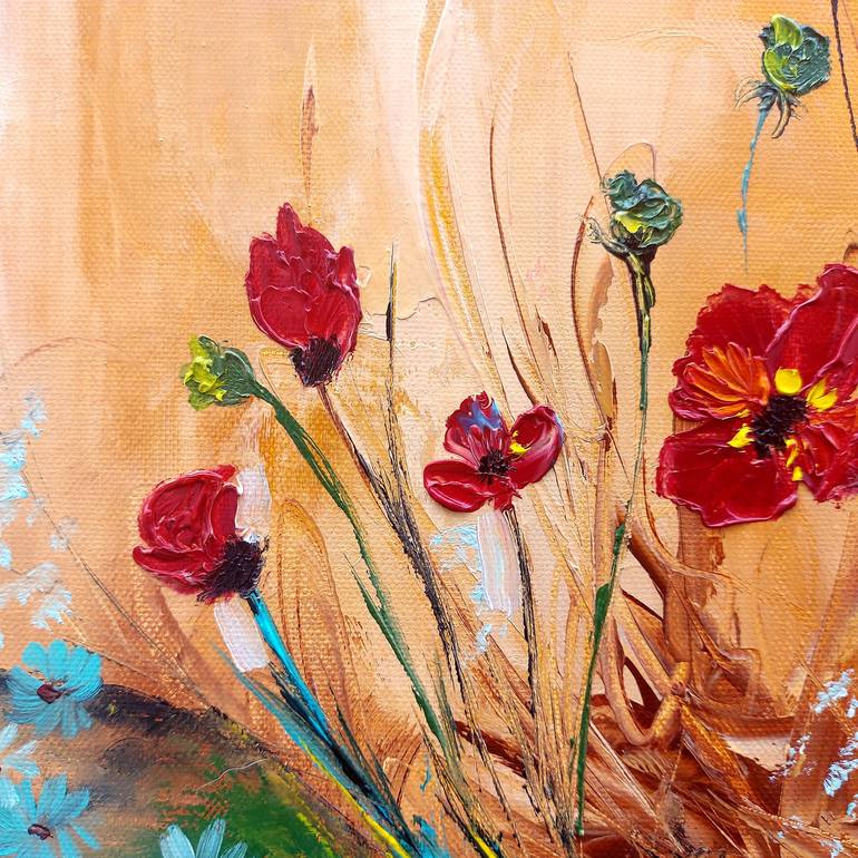 Original Expressionism Botanic Painting by Margo Tartart