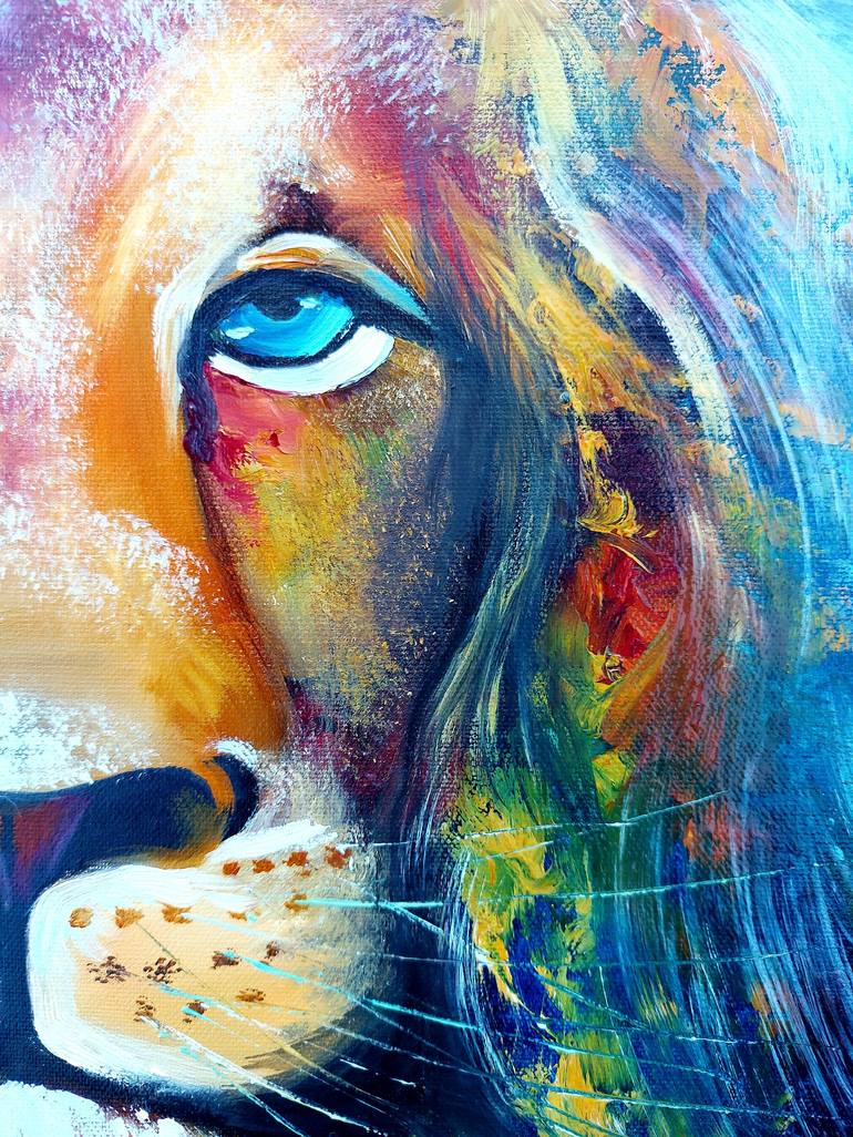 Original Animal Painting by Margo Tartart