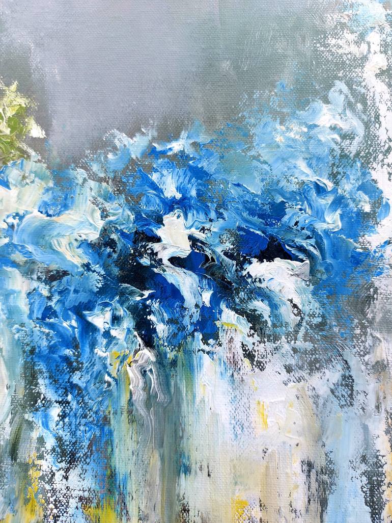 Original Abstract Expressionism Nature Painting by Margo Tartart