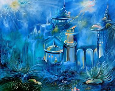 Original Expressionism Water Paintings by Margo Tartart