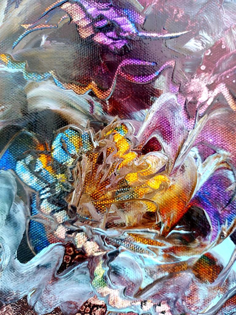 Original Abstract Expressionism Abstract Painting by Margo Tartart