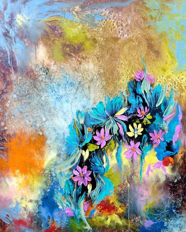 Original Abstract Expressionism Abstract Paintings by Margo Tartart