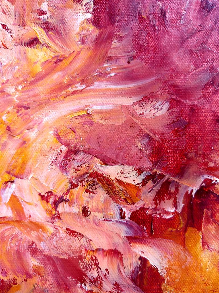 Original Abstract Expressionism Abstract Painting by Margo Tartart