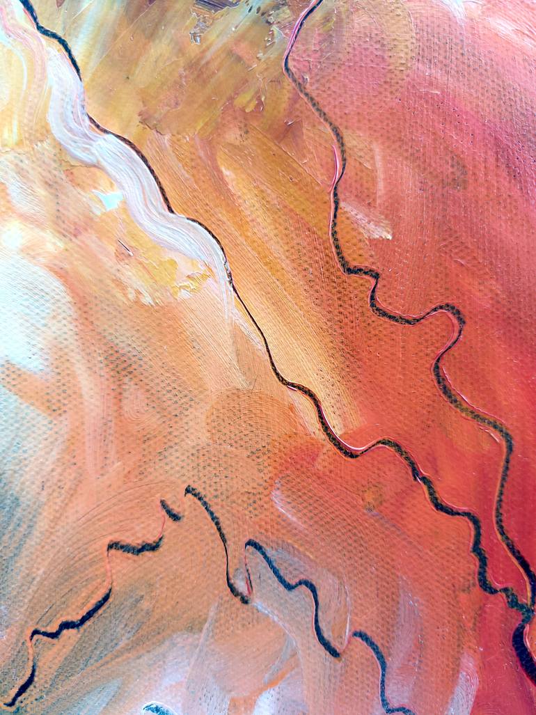 Original Abstract Expressionism Abstract Painting by Margo Tartart