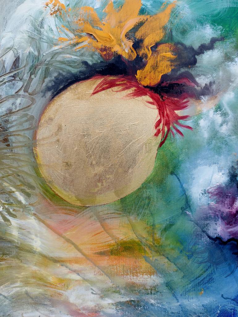 Original Art Deco Abstract Painting by Margo Tartart