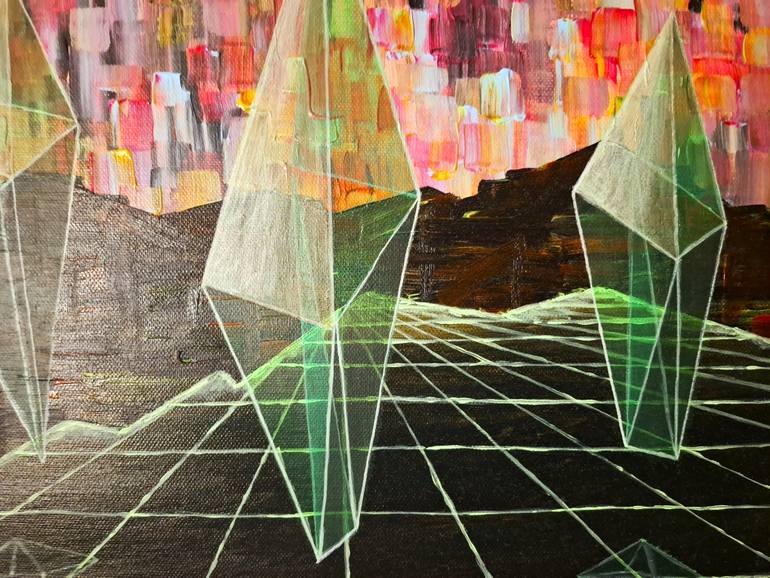 Original Digital Art Abstract Painting by Andrea Bonaccorsi