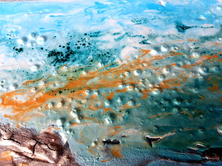 Original Abstract Landscape Painting by Andrea Bonaccorsi